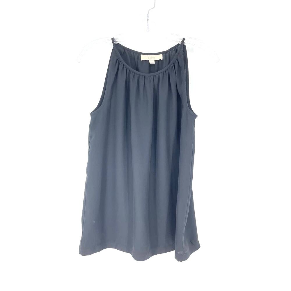 Loft Sleeveless Black Top Size XS